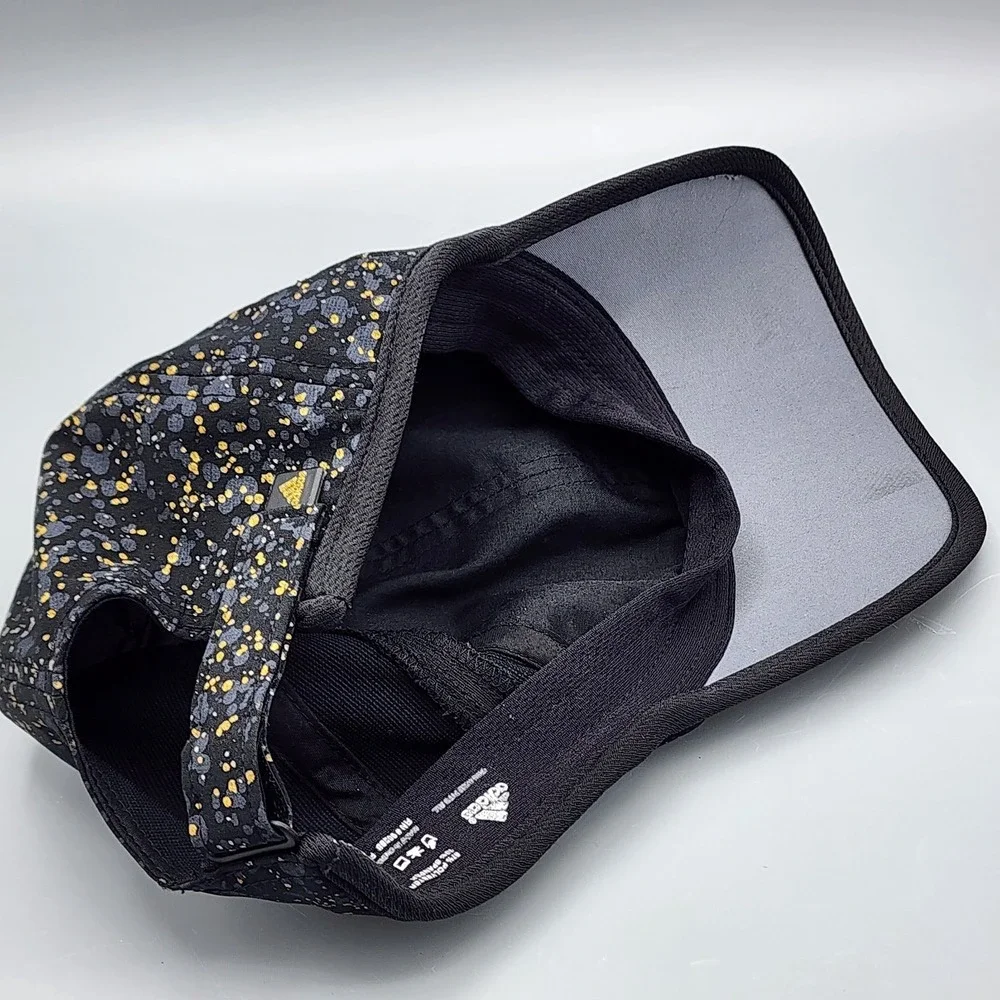 Adidas Adizero Extra Cap Hat Gold Speckle Pattern Youth Adjustable